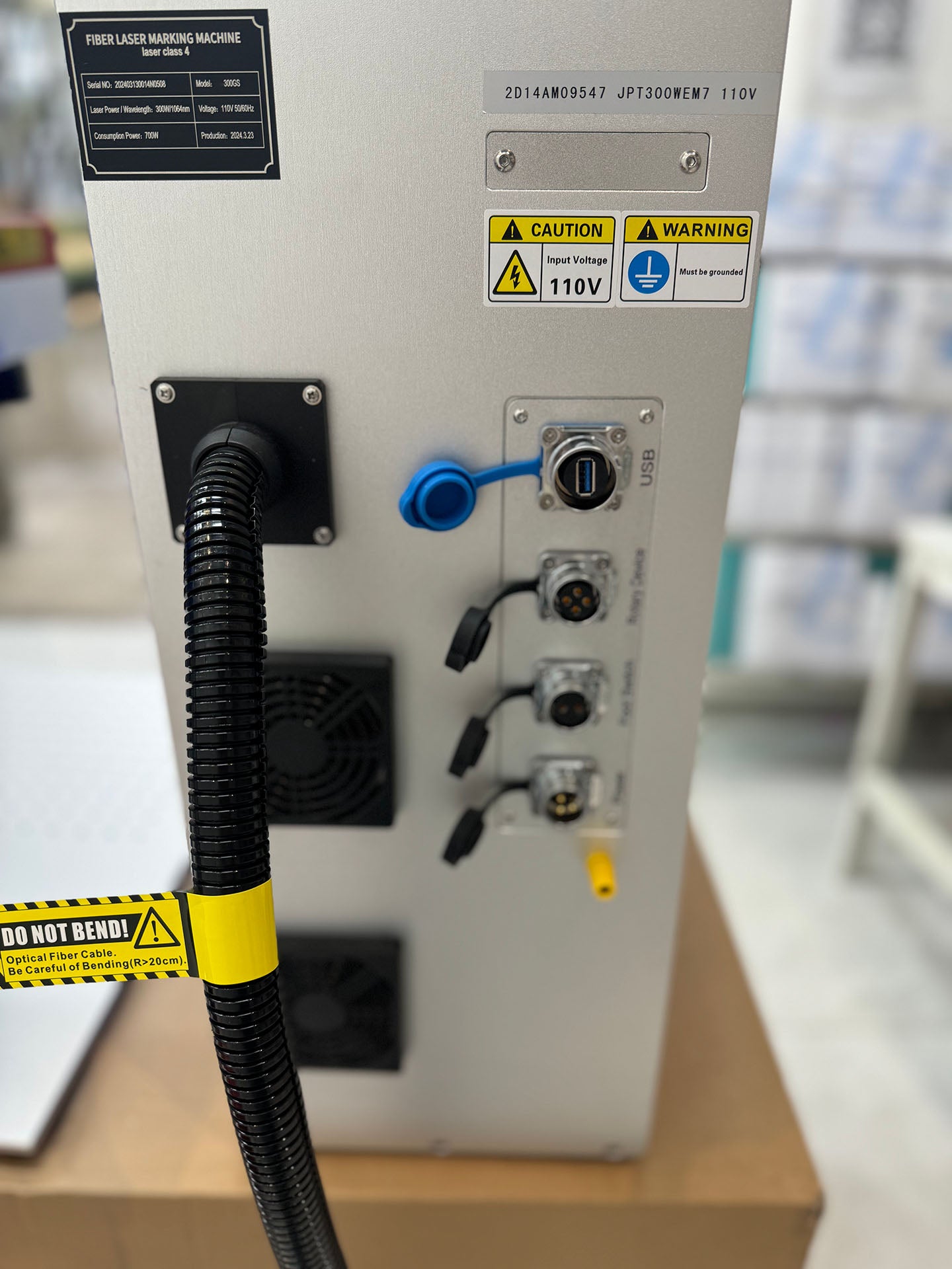 300W JPT M7 MOPA Fiber Laser
